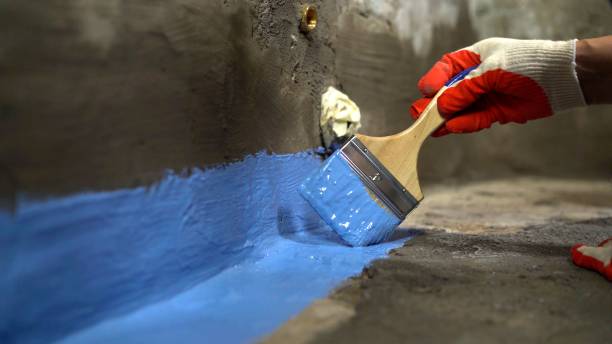 Commercial Crawl Space Encapsulation project at a New Madison, OH business property by SJ Waterproofing Pros