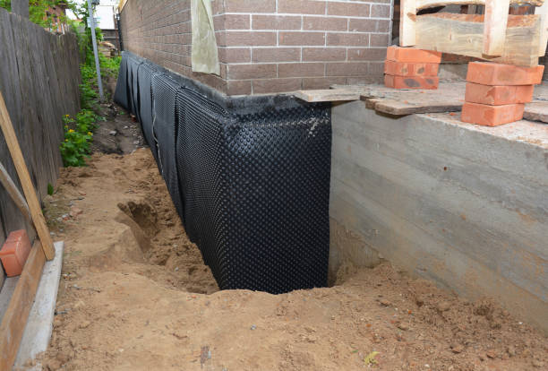 SJ Waterproofing Pros technician performing targeted Crawl Space Encapsulation assessment in New Madison, OH